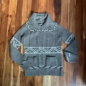 Ladies Zip Up Sweater